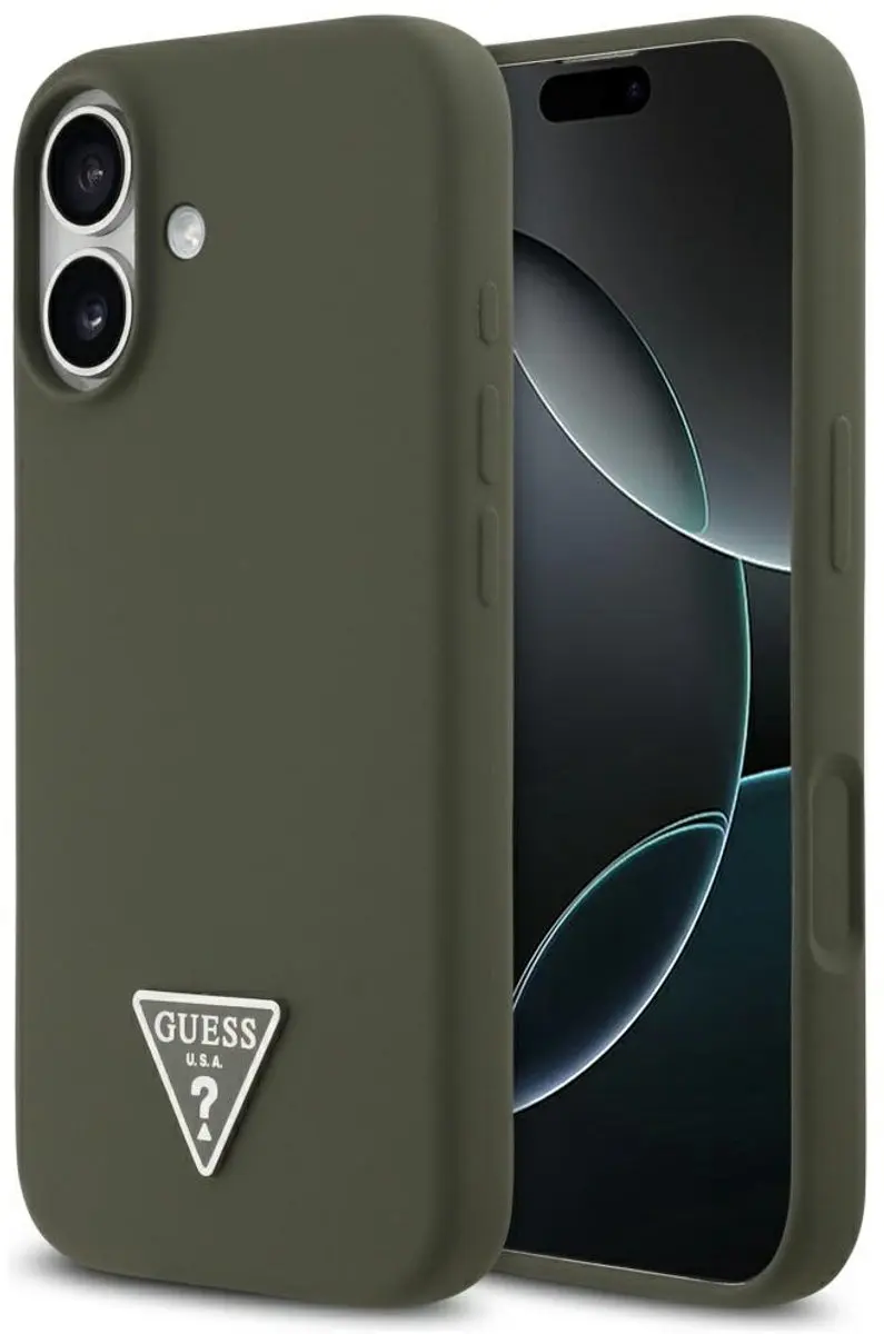 GUESS Siliconen Driehoesje iPhone 17