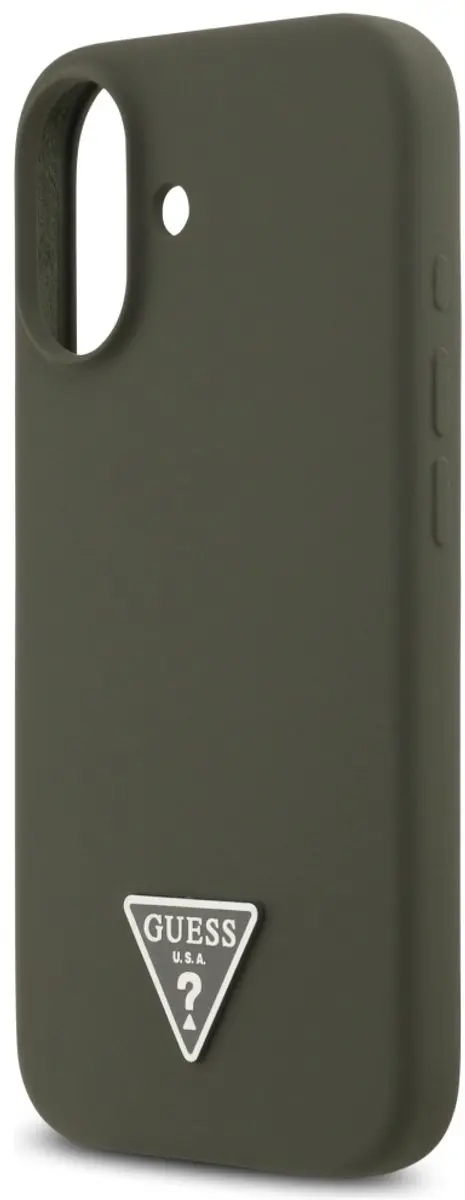 GUESS Siliconen Driehoesje iPhone 17 - 1 Pasje - Zwart - afbeelding 4 van 6