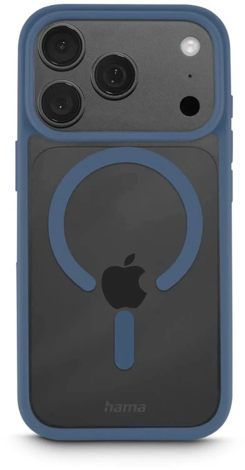 Hama Frame Protect iPhone 18 Pro Telefoonhoesje - Transparant Blauw - 232463 - afbeelding 6 van 6