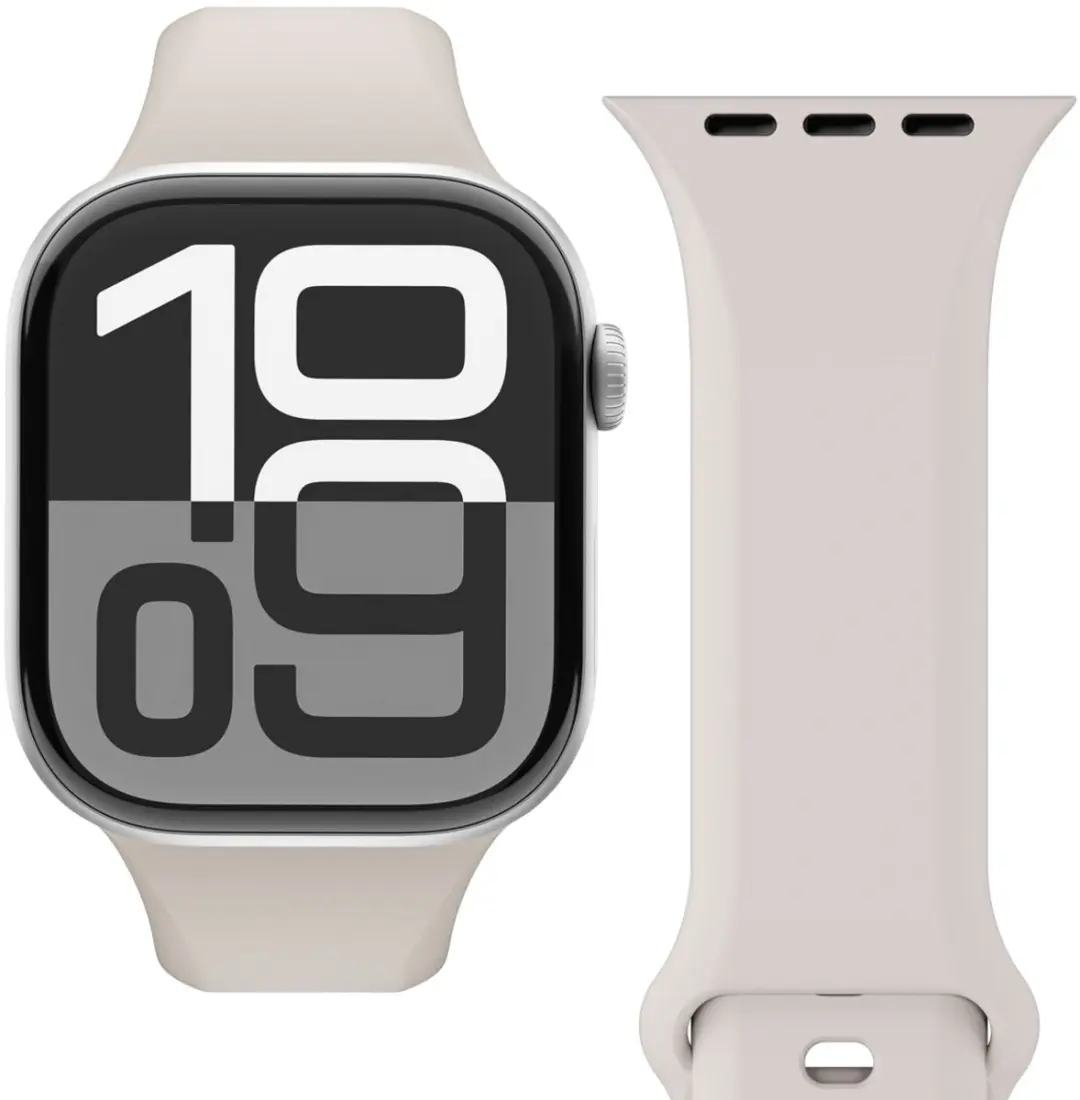 Vonmählen Classic Band 2 Apple Watch Band - Cream - 38/40/41/42mm - afbeelding 4 van 6