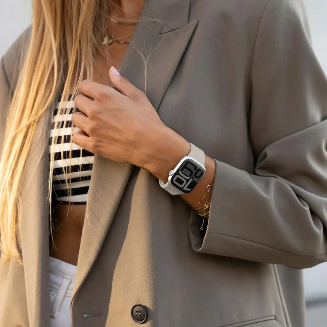 Vonmählen Classic Band 2 Apple Watch Band - Cream - 38/40/41/42mm - afbeelding 5 van 6