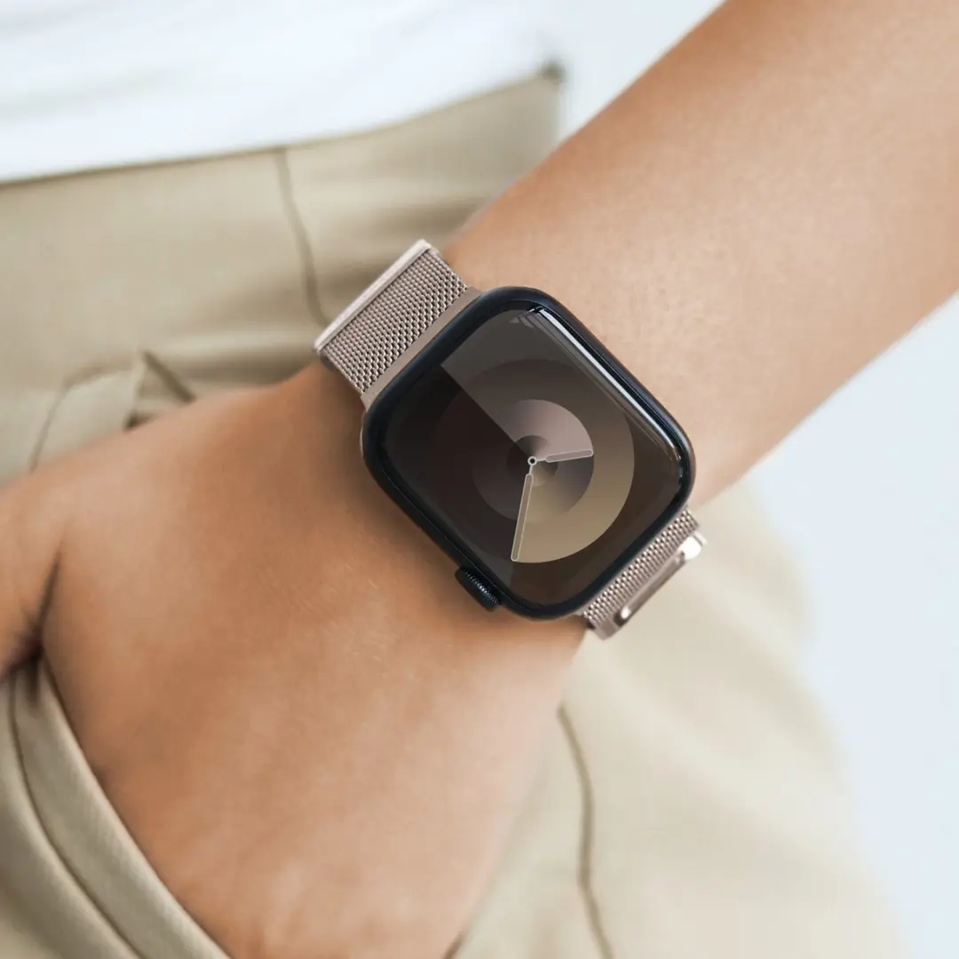 Vonmählen Milanese Loop 2 Apple Watch Band - Champagne - afbeelding 5 van 6