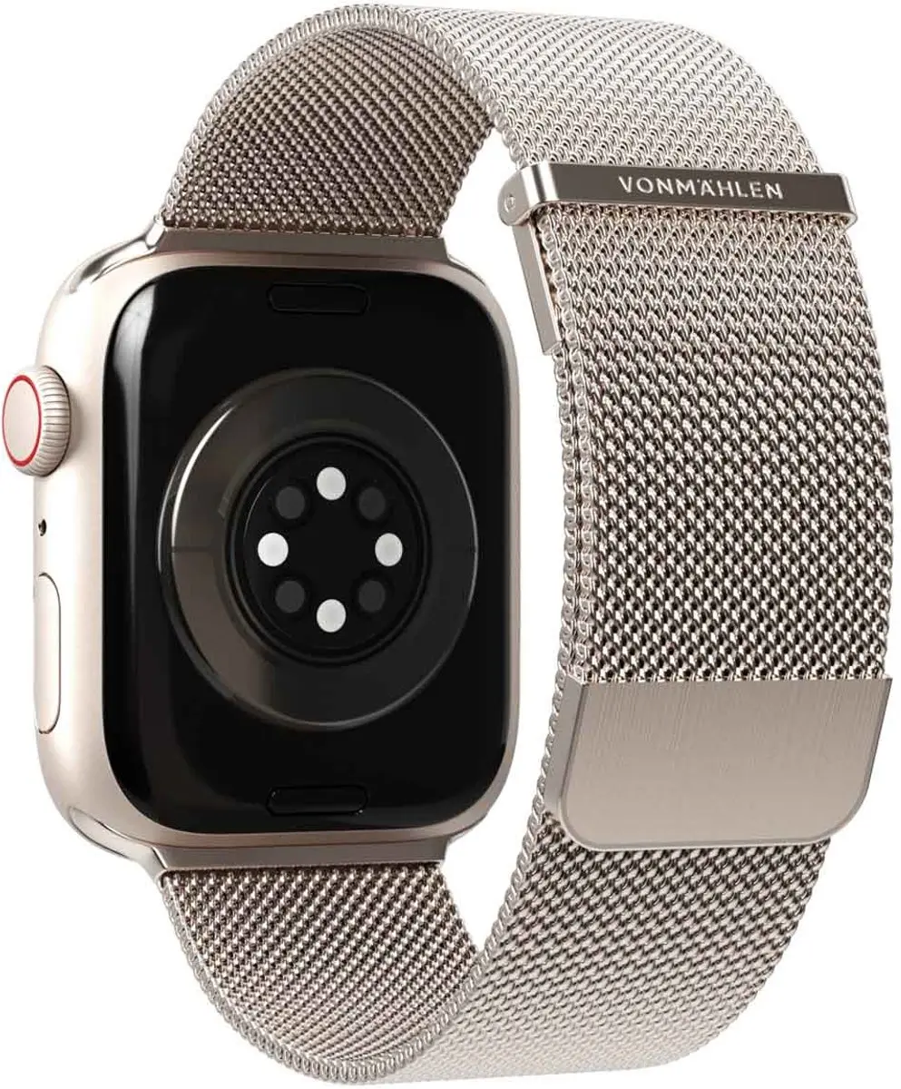 Vonmählen Milanese Loop 2 Apple Watch Band - Champagne - afbeelding 2 van 6