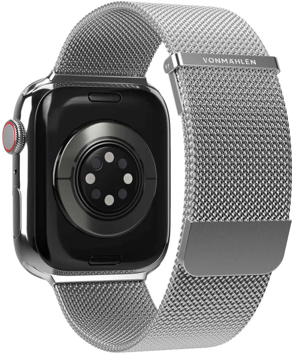Vonmählen Milanese Loop 2 Apple Watch Band - Zilver - afbeelding 6 van 6