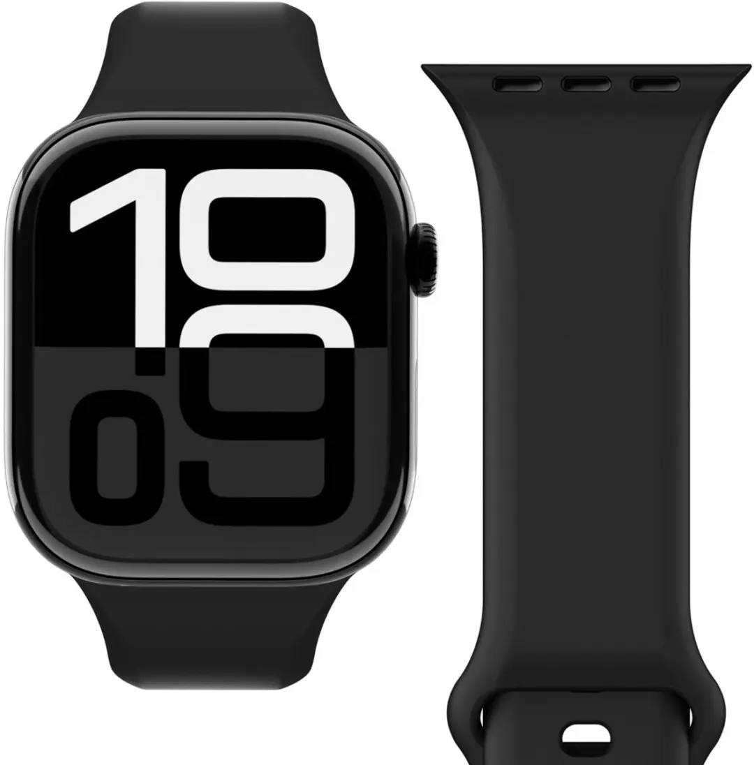 Vonmählen Classic Band 2 Apple Watch - 44/45/46/49mm Zwart - afbeelding 3 van 6