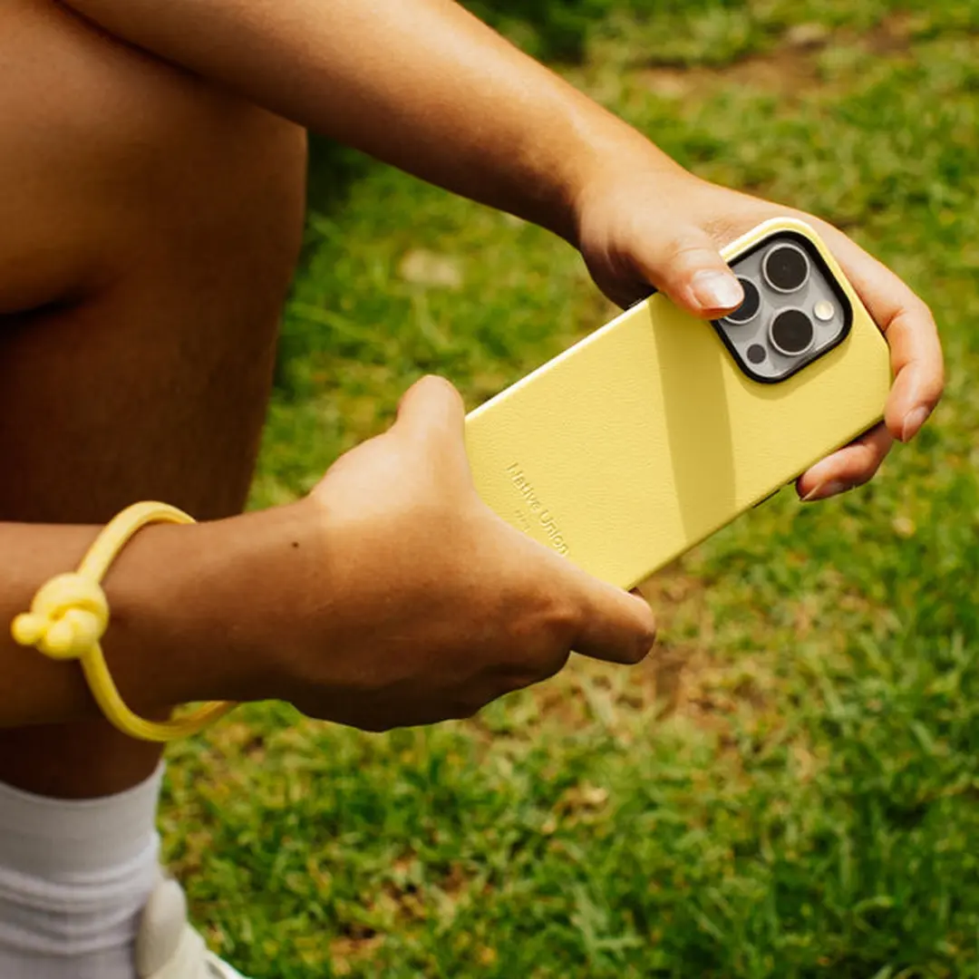 Native Union ACTIVE Case iPhone 16 Lemon - NU-ACTCSE-LMO-NP24