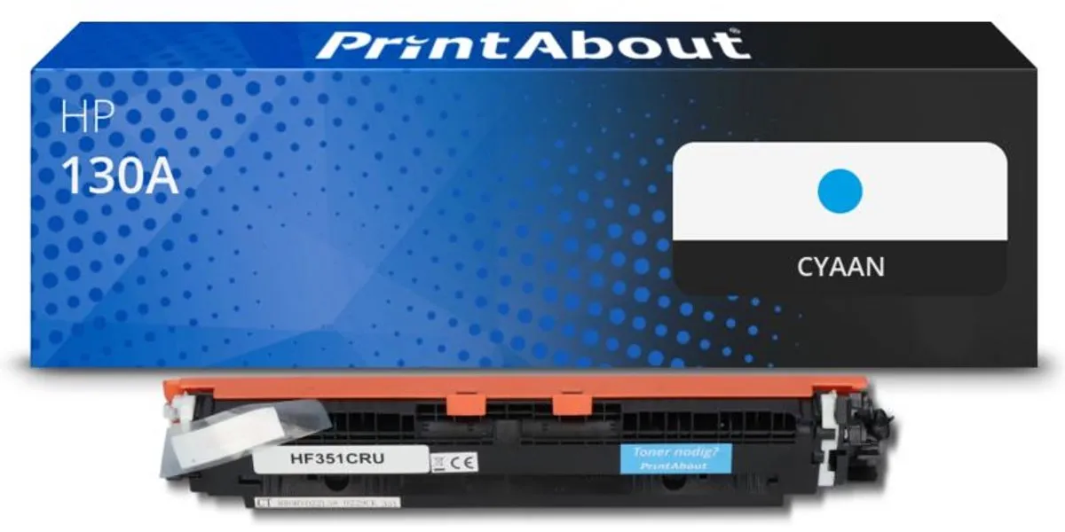 PrintAbout HP 130A CF351A Toner Cyaan
