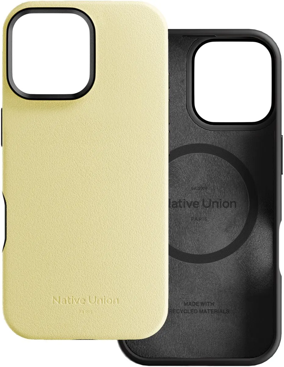 Native Union Active Case ACTCSE-LMO-NP24PM iPhone 16 Pro Max - Lemon