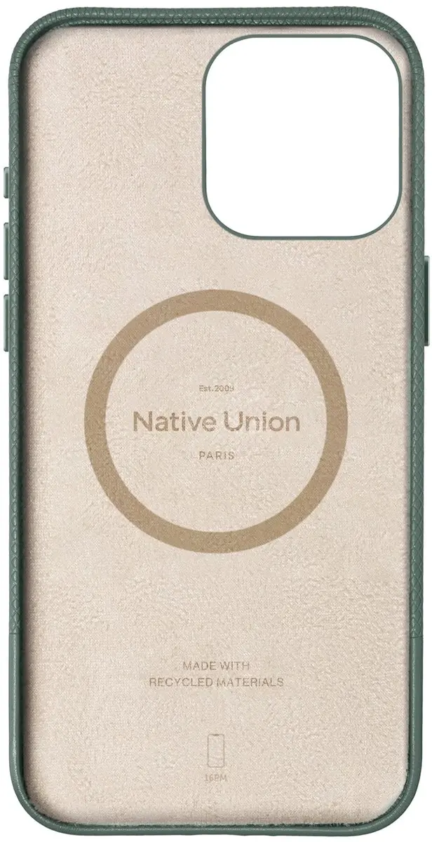 Native Union ReClassic Case iPhone 16 Pro Max - Slate Green