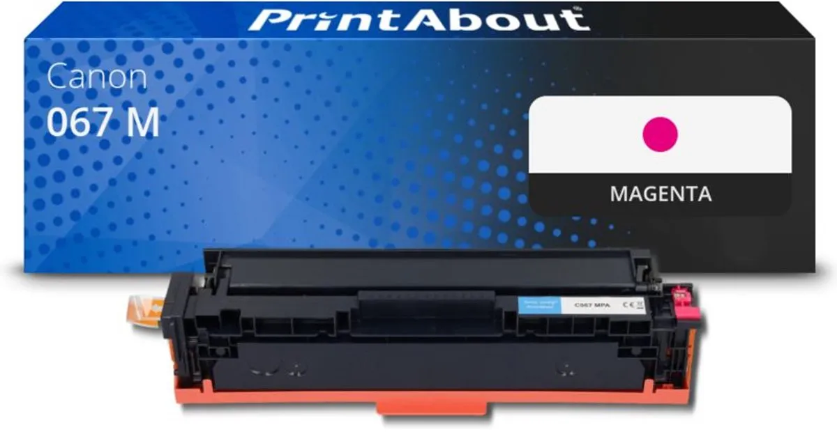 PrintAbout Canon 067 M Toner Magenta