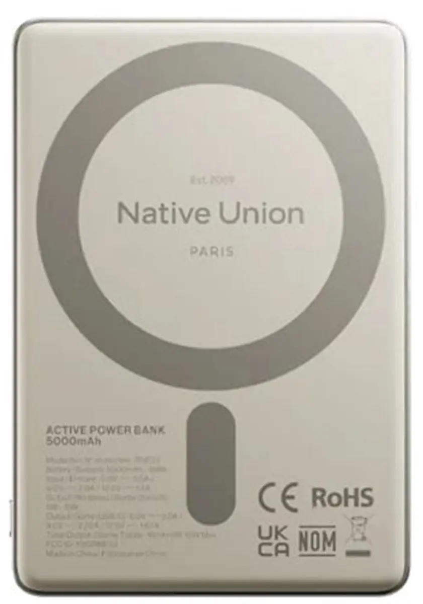 Native Union Active Power Bank 5000mAh - Sandstone