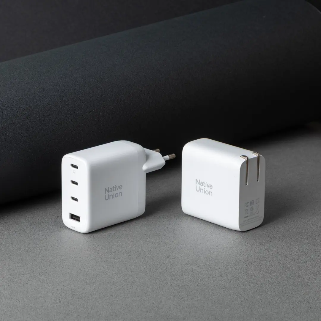 Native Union 3USB-C + 1USB-A Wandlader 100W - Wit