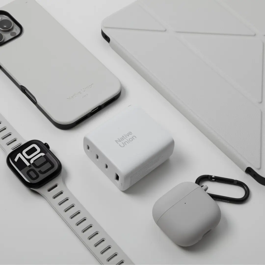 Native Union 3USB-C + 1USB-A Wandlader 100W - Wit