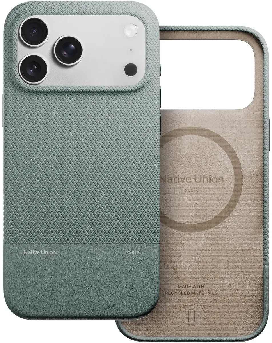 Native Union ReClassic Case iPhone 17 Pro Max - Slate Green