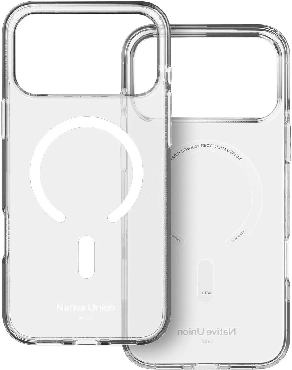 Native Union (Re)Clear Case iPhone 17 Pro Max - Transparant - RECLE-TRA-NP25PM