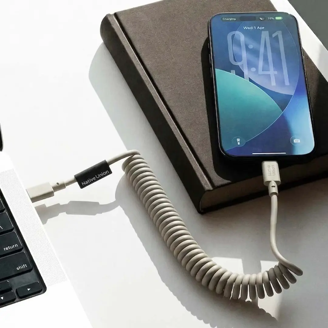 Native Union Pop Cable USB-C naar USB-C 1.2M 60W - Sandstone