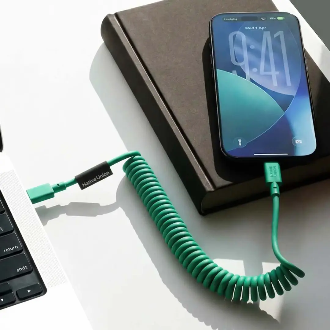 Native Union Pop Cable USB-C naar USB-C 1.2M 60W - Pine