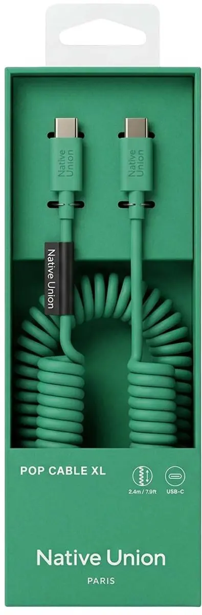 Native Union Pop Cable USB-C 2.4M 60W Pine