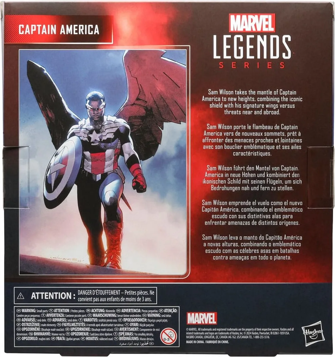 Marvel Legends Captain America Symbol of Truth F3420 - 15cm - Multicolor