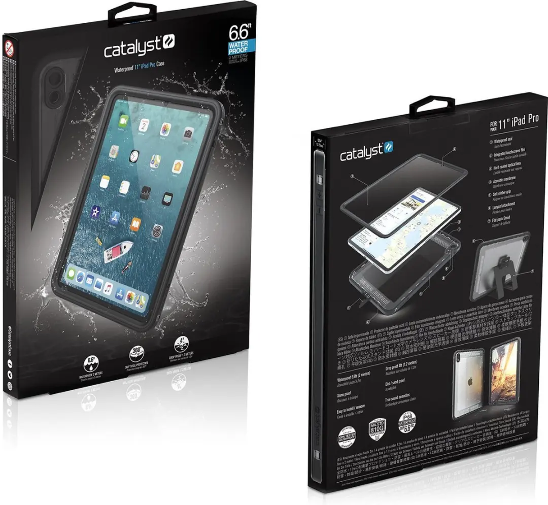 Catalyst Waterproof CATIPDPRO11BLK Tablethoes - iPad Pro 11 (2018) - Zwart - afbeelding 4 van 6