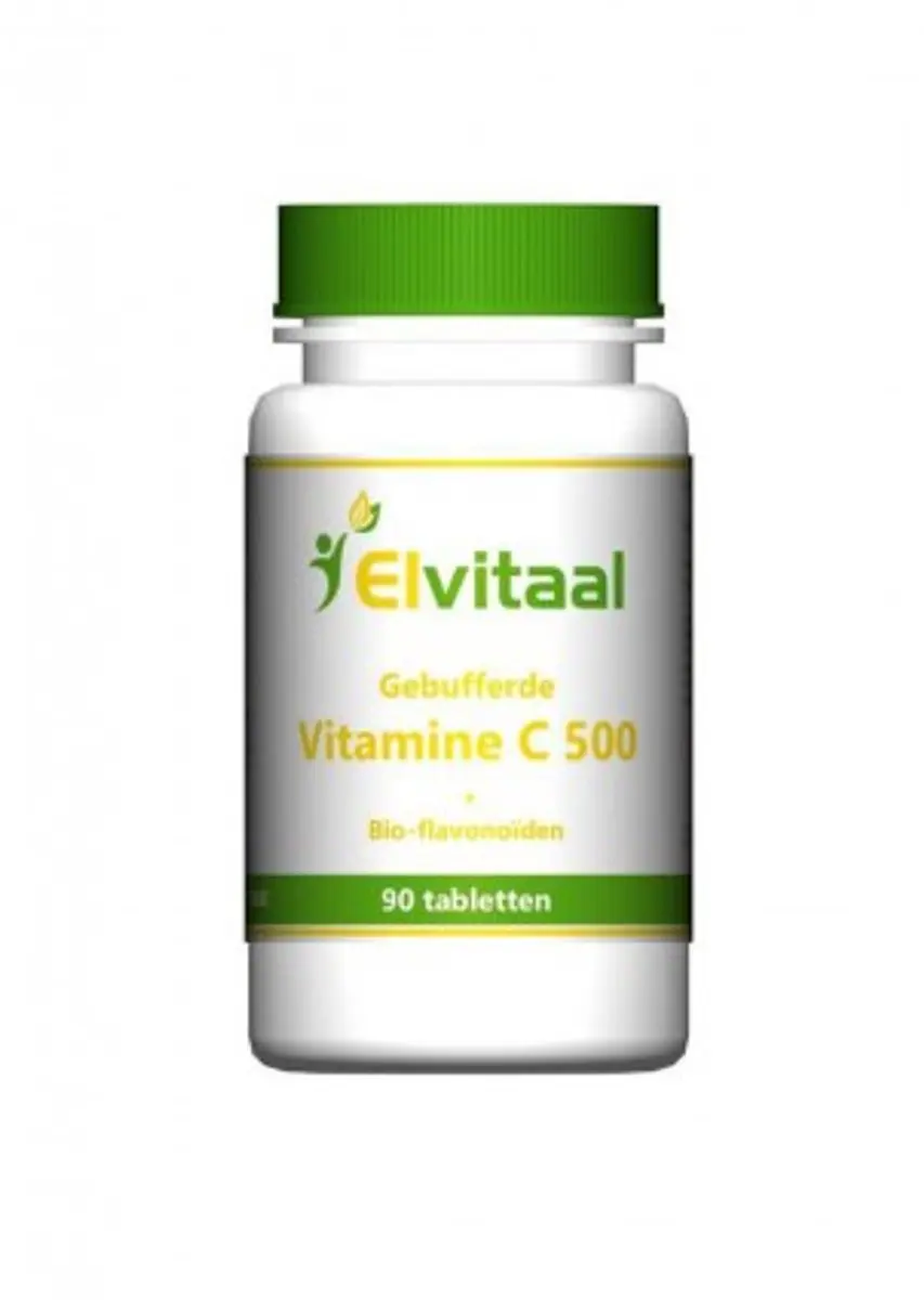 Gebufferde Vitamine C 500mg 90 Tabletten