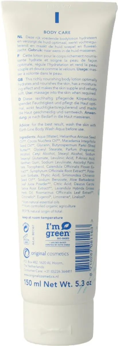 Earth Line Bodylotion 150ml