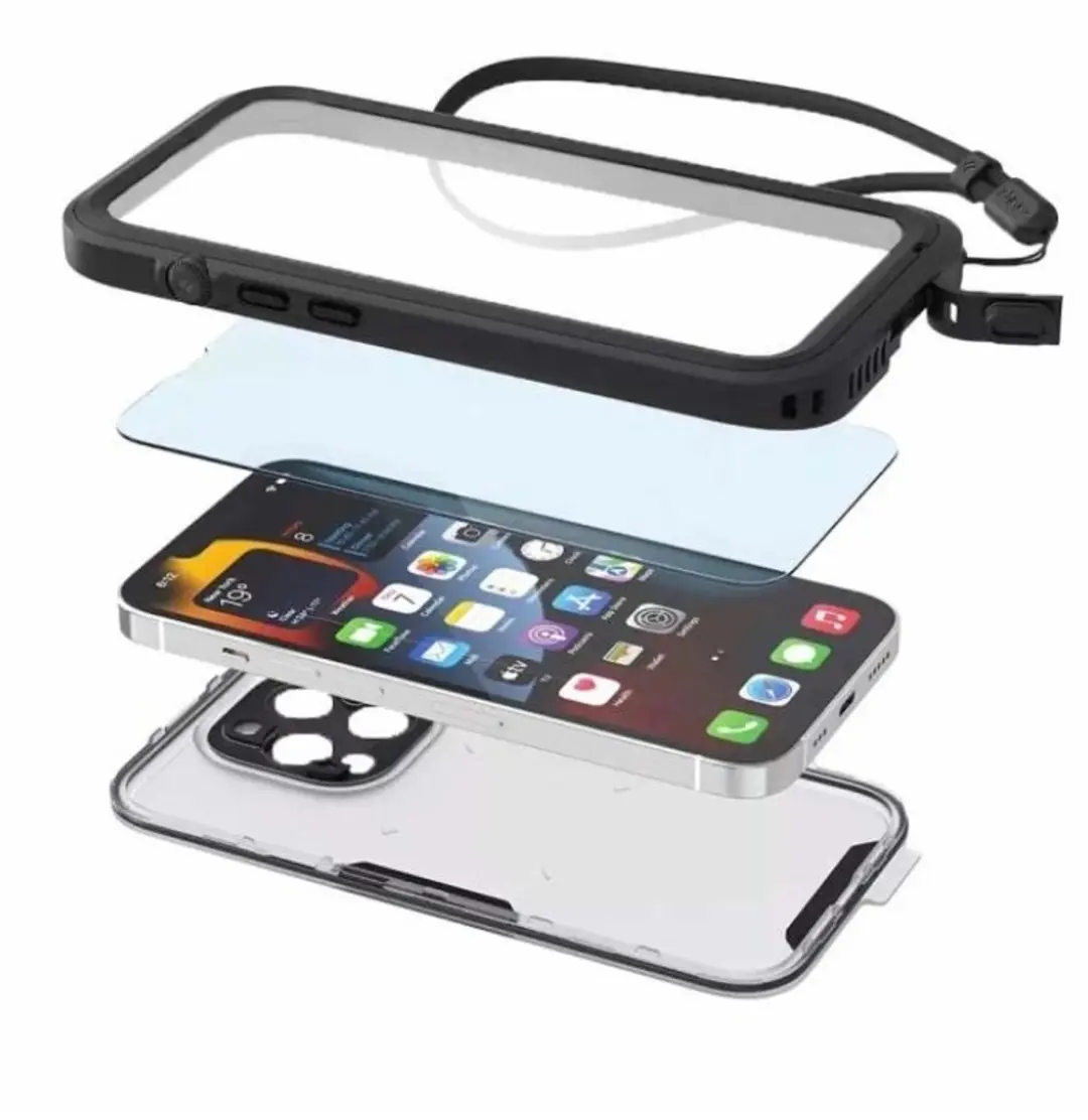 Catalyst Total Protection Case iPhone 14 Pro Max CATIPHO14BLKLP - Zwart - afbeelding 5 van 6