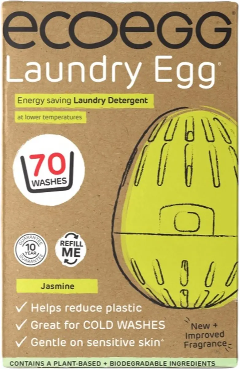 Eco Egg Was Ei Jasmine - 70 Wasbeurten - afbeelding 3 van 3