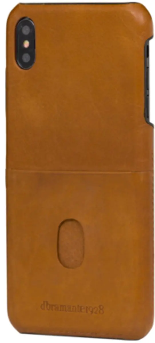 dbramante1928 Tune CC Hoesje iPhone XS Max - bruin TCXPGT000916