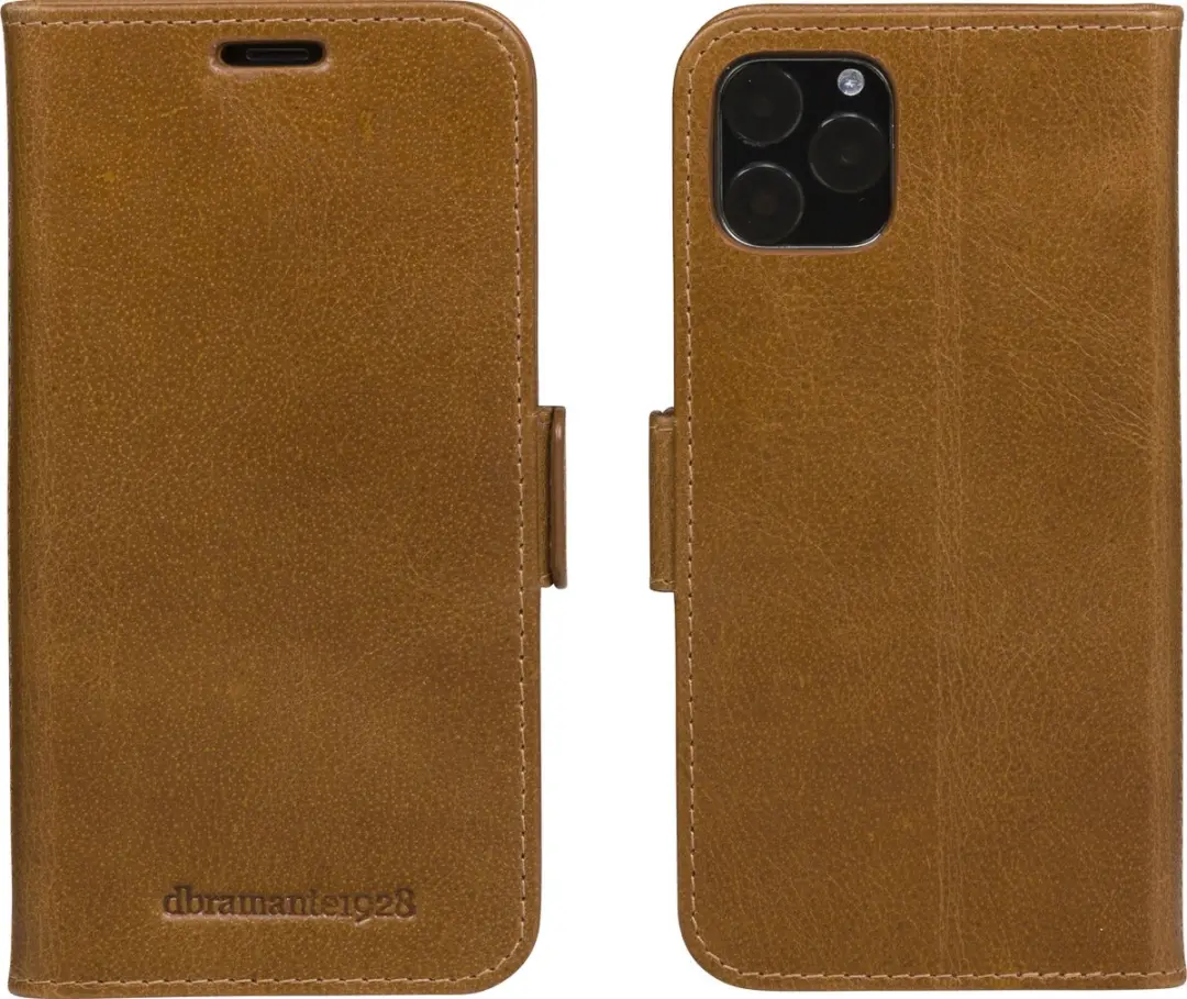 dbramante1928 iPhone 11 Pro Max Leer Hoesje - Effen Cognac - 4 Pasjes