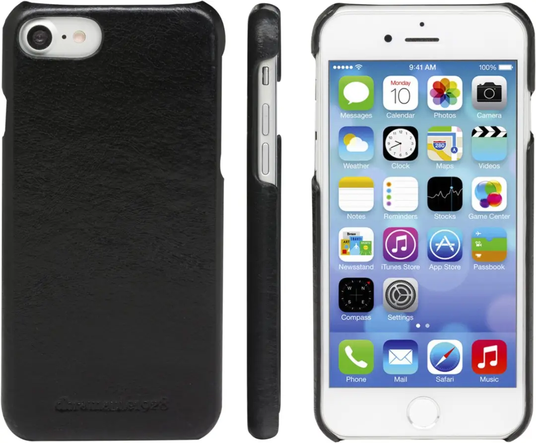 dbramante1928 Lynge Hoesje iPhone 6/6s/7/8/SE - 4 Pasjes - Zwart