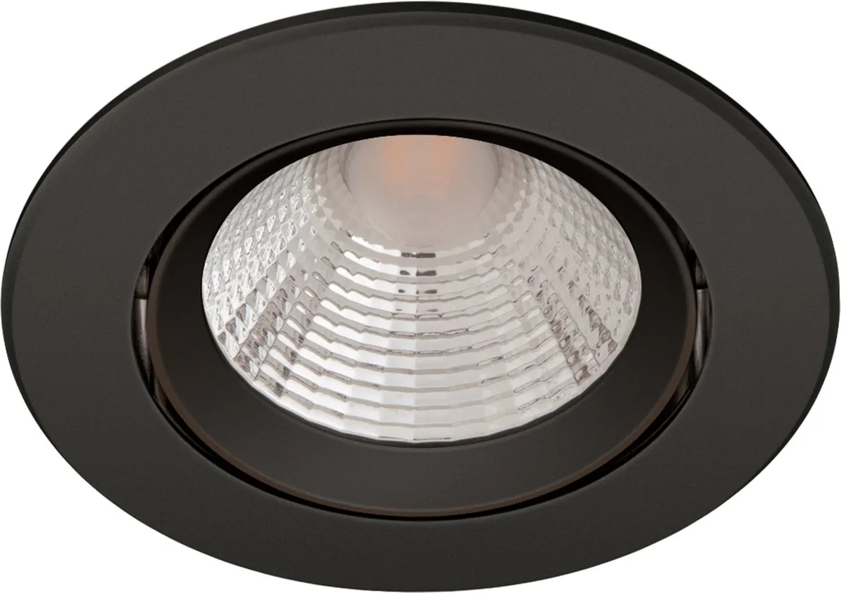 Philips Sparkle Inbouwspot 5.5W Warmwit - Zwart