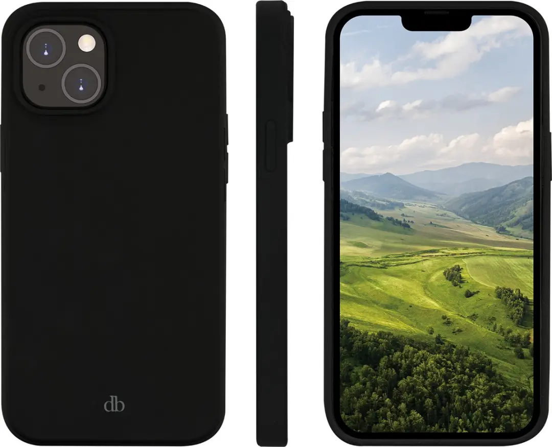 dbramante1928 Monaco Hoesje iPhone 14 Plus - Night Black - MagSafe