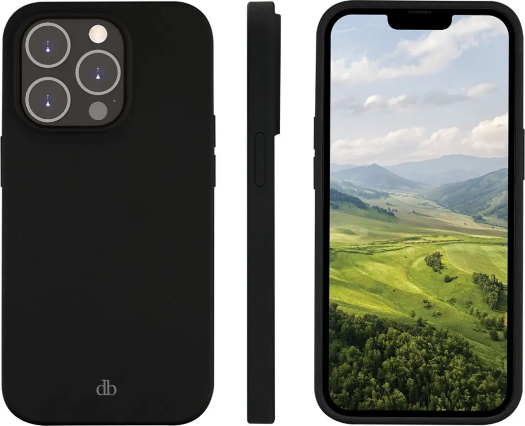 dbramante1928 Monaco Hoesje iPhone 14 Pro Max - Zwart