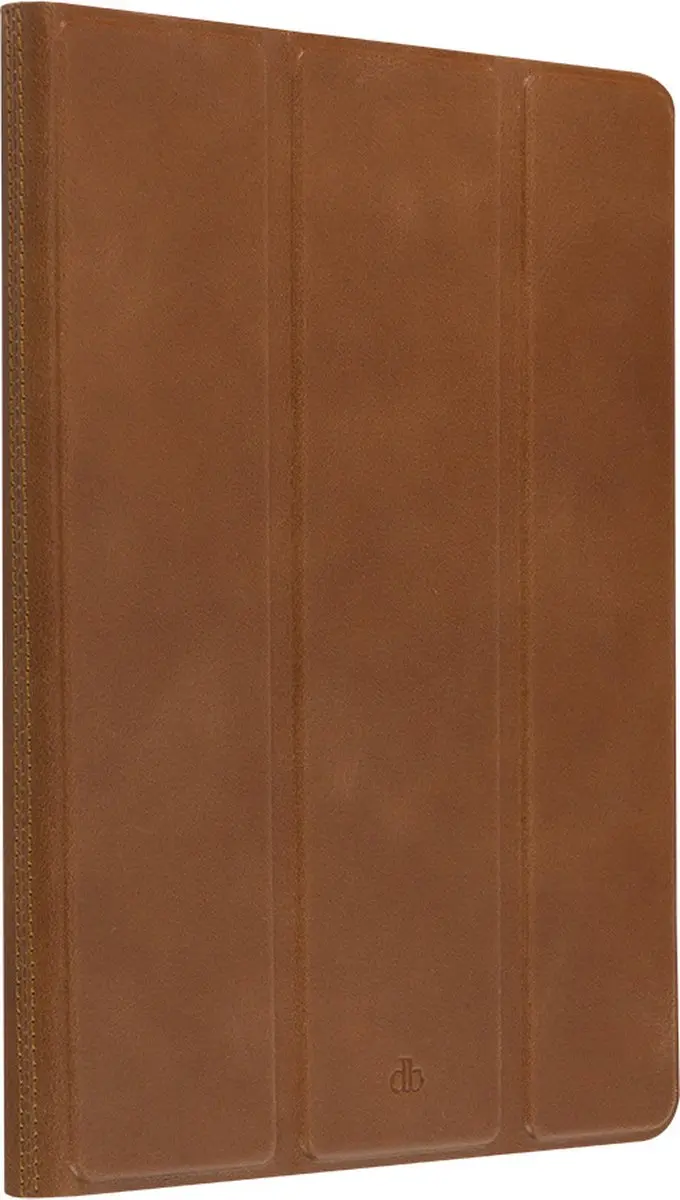 dbramante1928 Bookcase Hoesje iPad 10 10.9 (2022) - Cognac