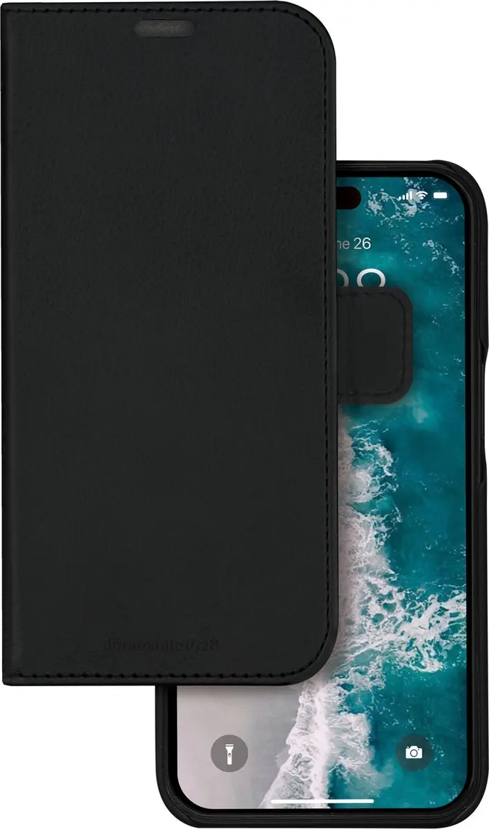 dbramante1928 Stockholm Hoesje iPhone 15 - Zwart