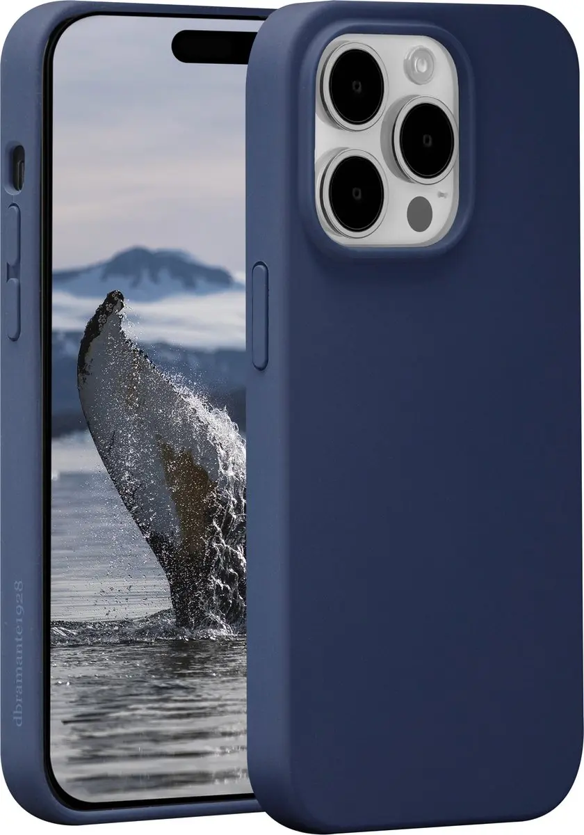 dbramante1928 Monaco MagSafe Hoesje iPhone 15 Pro - Blauw