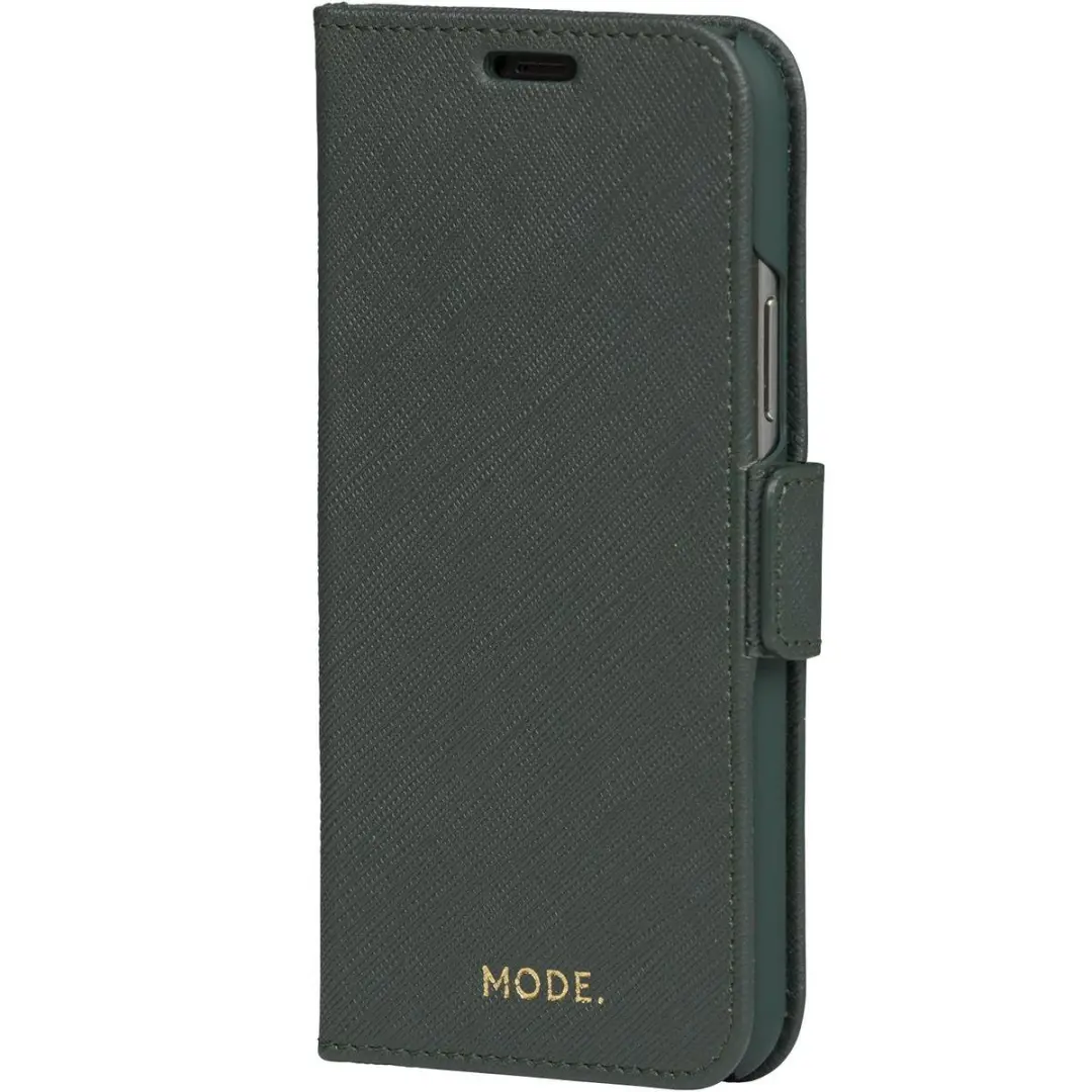 dbramante1928 iPhone 11 Pro Hoesje - Effen Donkergroen Leer