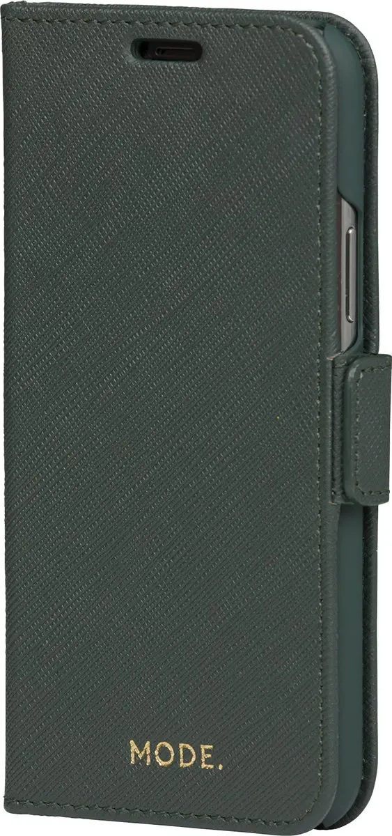 dbramante1928 iPhone 11 Pro Hoesje - Effen Donkergroen Leer