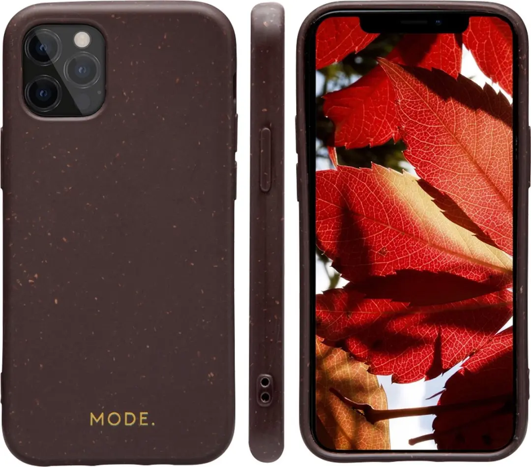 dbramante1928 Barcelona Hoes iPhone 12 Pro 6.1" - Dark Chocolate - BA61DACH5413
