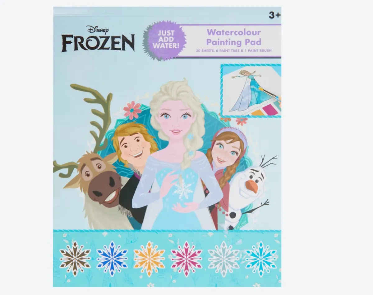 Disney Frozen Waterverfboek