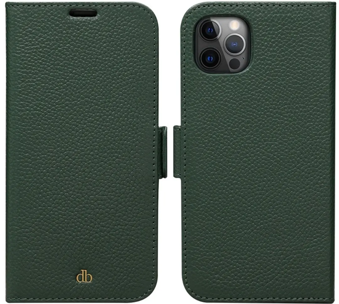 dbramante1928 New York Magnetic Wallet NY61EVGR5570 - iPhone 12 Pro - 4 Pasjes - Evergreen