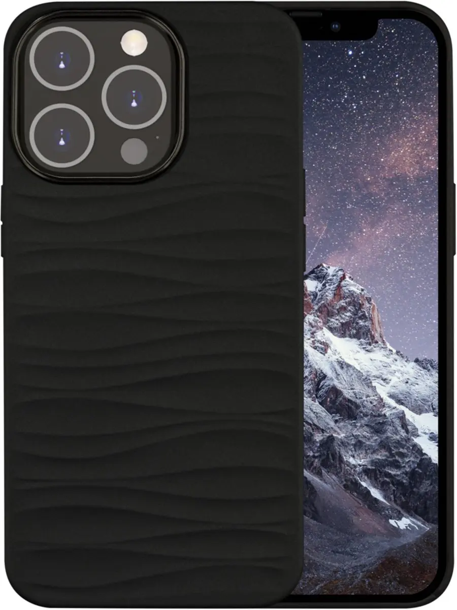dbramante1928 Dune Hoesje iPhone 14 Pro - 4 Pasjes - Zwart