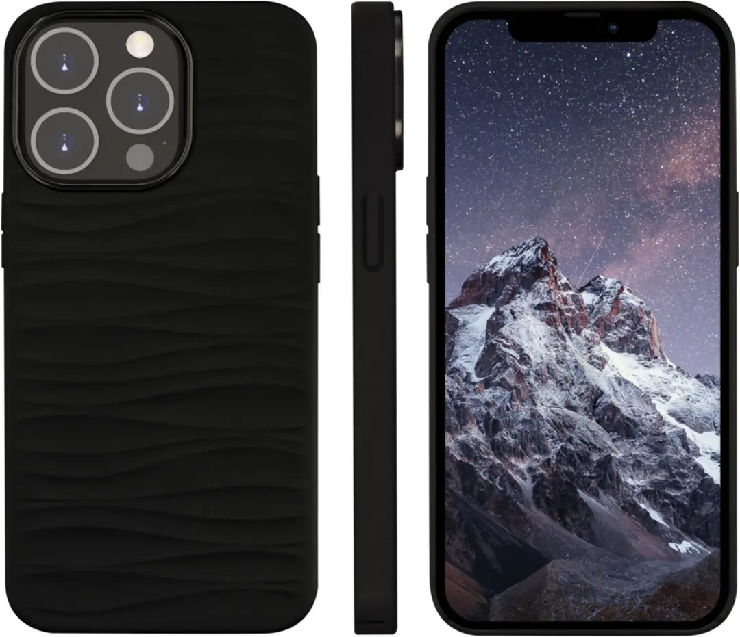 dbramante1928 Dune Hoesje iPhone 14 Pro - 4 Pasjes - Zwart