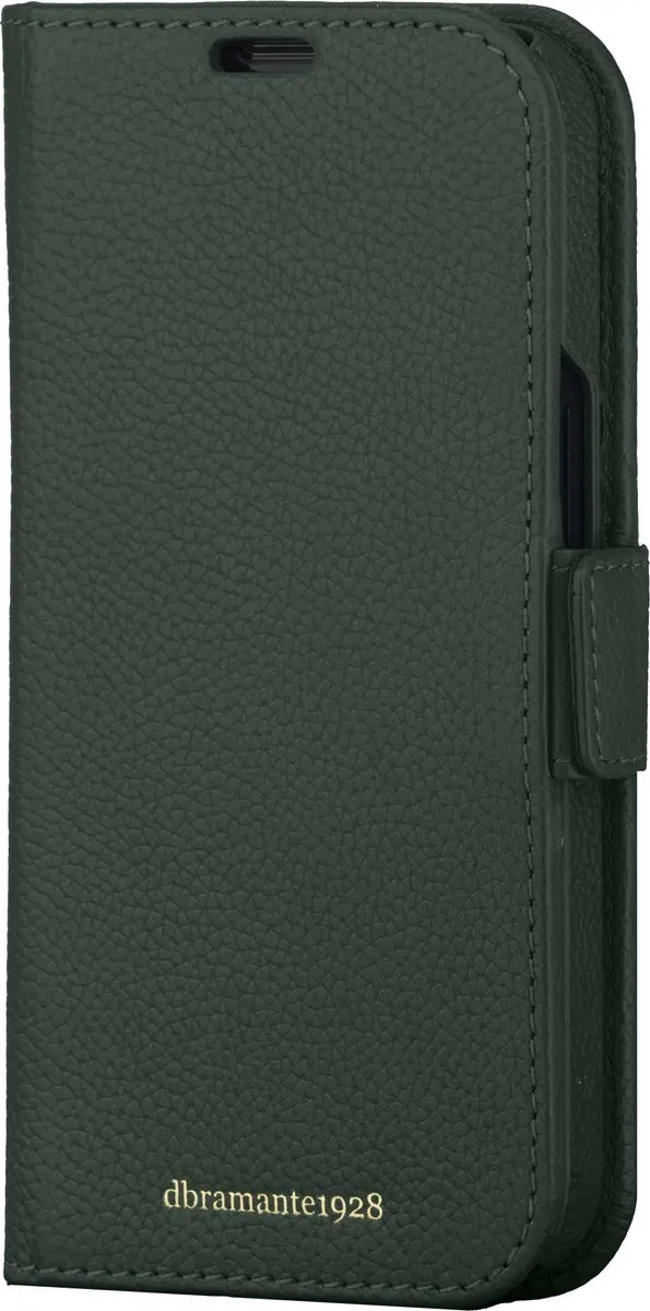 dbramante1928 iPhone 15 Pro Max Boekhoesje - Effen Donkergroen - 4 Pasjes