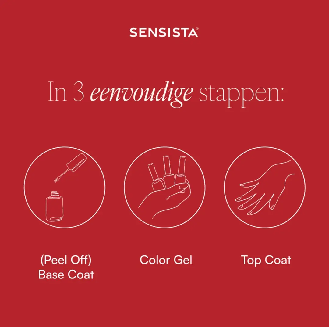 Sensista Primer Gel Nagellak 7.5ml - Transparant - afbeelding 3 van 6