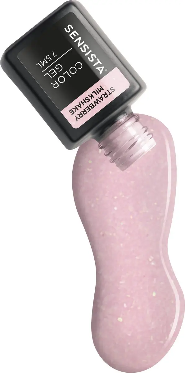 Sensista Color Gel Strawberry Milkshake 7.5ml - Roze - afbeelding 6 van 6