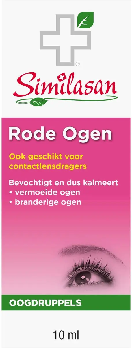 Similasan Rode Ogen Oogdruppels 10ml - afbeelding 2 van 6