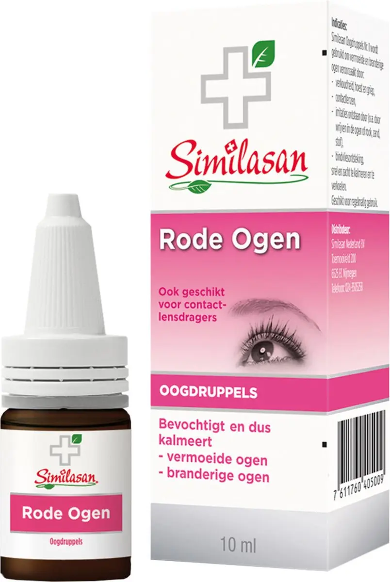 Similasan Rode Ogen Oogdruppels 10ml - afbeelding 5 van 6