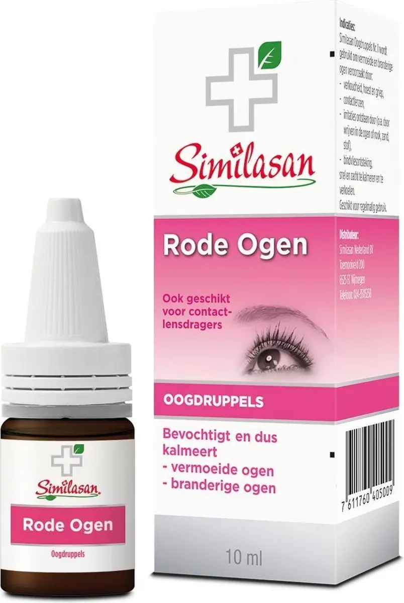 Similasan Rode Ogen Oogdruppels 10ml - afbeelding 4 van 6